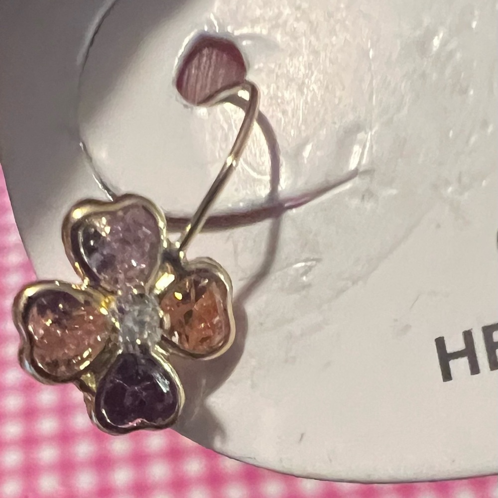 Girl Mexican gold earrings  10k